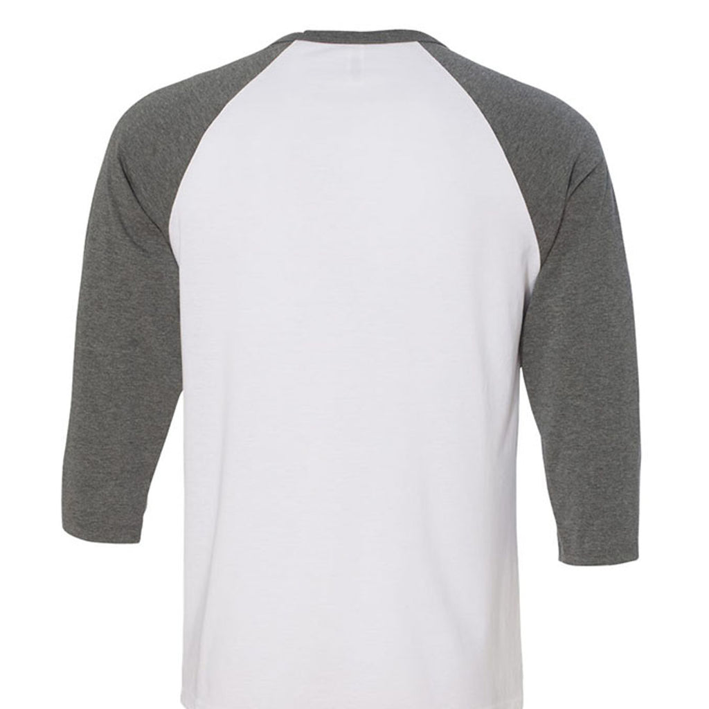 WHITE/ DEEP HTHR - 3200 - BACK